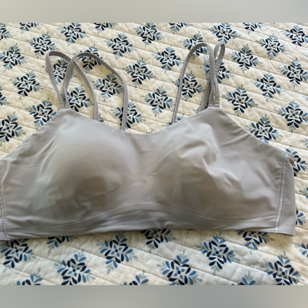 Lululemon Like a Cloud Light Blue Double-Strap Bra